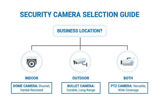 Checklist for choosing a two-way audio security camera for different spaces