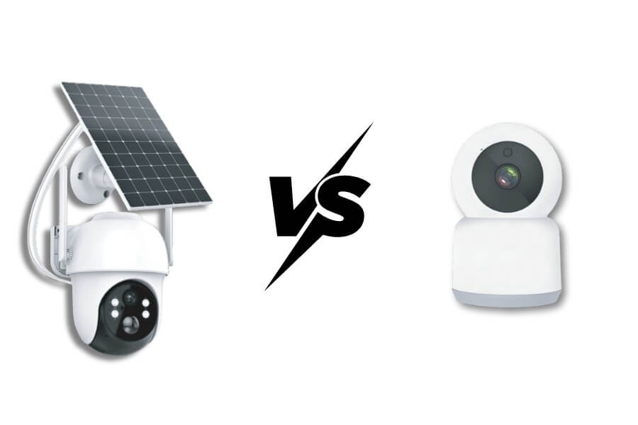 Comparison between mobile data security cameras and WiFi security cameras
